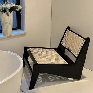 Sillón Reclinable de Mimbre para el Hogar, Muebles Modernos para el Hogar, Balcón de Hotel, Sillón Reclinable de Madera y Ratán para Sala de Estar - Product Image 3