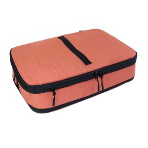 Sac de rangement de voyage personnalisé, organiseur de bagages portable, ensemble de rangement pour valise, pochette pliable compressible en mesh pour vêtements et chaussures Z09-L - Product Image 4