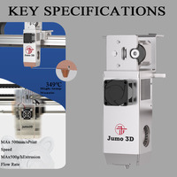 Printer 3D Filamen Format Besar Berbahan Logam JUMO PRO 3D Sistem Perlindungan Keamanan Penuh untuk Penggunaan Industri Prototipe Produk