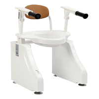 Fauteuil releveur pour toilettes, aide aux personnes âgées, motorisé avec fonction de télécommande