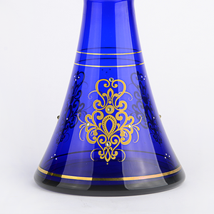 شيشة مصرية محمولة صغيرة الحجم بتصميم جديد مع حواف ذهبية حقيقية، شيشة اجتماعية بقاعدة على شكل بندقية AK47 للبيع بالجملة - Product Image 6