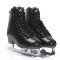 Chaussures de patinage artistique sur glace professionnelles HEAD F600 PRO pour adultes - Chaussures à roulettes avec lames en acier inoxydable