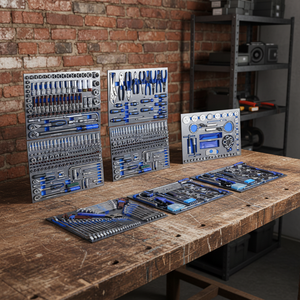 Juego de Herramientas Combinadas de Acero al Carbono de 424 Piezas, Profesional para Talleres de Reparación de Automóviles - Product Image 1