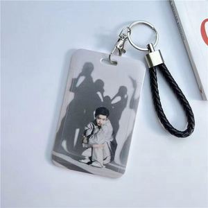 Custom Kpop Photocard Protector Card Holder for Student Cute Bus Id Bank Card Holders with <b>Lanyard</b> - Product Image 2