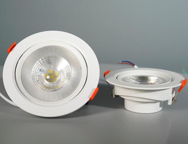 110V 220V 3 Inch Mini LED Recessed Hotel Ceiling Light 5w 7w 9w 12w 3 Watt Downlight