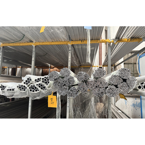 Tubes carrés creux en alliage d'aluminium <span class=keywords><strong>Alu</strong></span> En Aw 6063, usage industriel et décoratif, pliage sur mesure, longueur et épaisseur personnalisées - Product Image 4