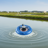 Nouvelle Machine d'Aquaculture de Haute Qualité, Aérateur Flottant avec Moteur pour l'Aération des Étangs à Poissons et Crevettes, Haute Productivité