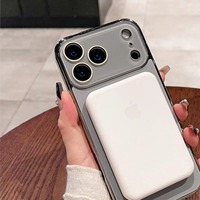 Casing Magnetik Lapis Mewah Grosir untuk 16 17Pro 15 14 13 12 17 ProMax Tahan Air Anti-Sidik Jari Anti-Benturan Chinoiserie