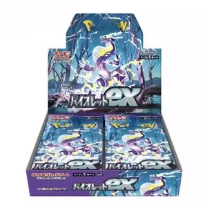 Un jeu de cartes à collectionner Poke Trading Card Game Zhu&<span class=keywords><strong>zi</strong></span> Sv1s 1v1v en gros, boîte de boosters de collection de cartes chinoises, cadeau, jouet de jeu, 2025 - Product Image 5