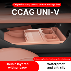 für UNI-V Car Center Untere Aufbewahrungsbox aus Silikon, wasserdicht, rutschfest, Armaturenbrett-Organizer, Innenzubehör - Product Image 1