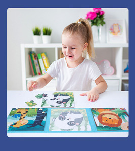 Libro <span class=keywords><strong>de</strong></span> Rompecabezas Personalizado <span class=keywords><strong>para</strong></span> <span class=keywords><strong>Niños</strong></span>, Rompecabezas <span class=keywords><strong>de</strong></span> Madera Montessori, Juguetes Educativos <span class=keywords><strong>de</strong></span> Aprendizaje <span class=keywords><strong>de</strong></span> Animales <span class=keywords><strong>para</strong></span> <span class=keywords><strong>Niños</strong></span> - Product Image 2