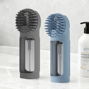 Çevre dostu silikon evcil hayvan duşu fırça küçük hayvanlar bakım köpek kedi banyo masaj ürün <span class=keywords><strong>Pet</strong></span> temizleme bakım - Product Image 1