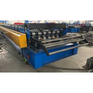 Mạ kẽm sàn decking tạo thành máy thép sàn nhà sản xuất máy kim loại sàn cuộn tạo thành máy - Product Image 4