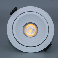 Boîtier en aluminium de qualité supérieure 8W-12W LED Spot Downlight moderne anti-éblouissement Dimmable Trimless plafonnier encastré