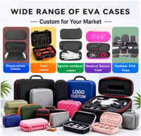 Étui rigide en EVA personnalisé avec logo, compatible avec PS5 Switch, sac de transport pour console de jeu portable, boîte de rangement antichoc (étui uniquement)