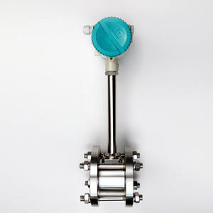 Akurasi tinggi Stainless Steel <span class=keywords><strong>Vortex</strong></span> <span class=keywords><strong>Flowmeter</strong></span> untuk <span class=keywords><strong>Gas</strong></span> Modbus IP65 1.0 pendingin 4-20ma RS485 untuk LPG Uap udara terkompresi - Product Image 3