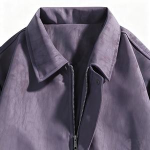 Chaqueta de Cuero Suave para Hombre, Nueva Llegada, Manga Larga, Ropa de Moda de Invierno, Tinte Liso, Último Estilo, Venta al por Mayor, Fabricante - Product Image 4