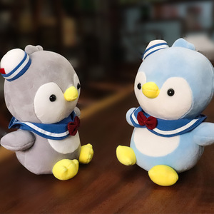 Customized Cute Sea Breeze Penguin Doll Babies Bedtime Appease Fun <b>Soft</b> Comforter Plush <b>Toy</b> Animal <b>Stuffed</b> for Christmas Gift - Product Image 5