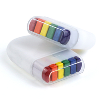 Crayon de peinture pour le visage et le corps GP Portable Rainbow Pride pour enfants, non toxique, lavable, pour les défilés, les matchs de football et les marches