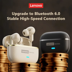 Auricolari <span class=keywords><strong>wireless</strong></span> Lenovo LE208 Tws, impermeabili, <span class=keywords><strong>Bluetooth</strong></span> 6.0, per sport e gaming, con cancellazione del rumore, bassi potenti e batteria a lunga durata - Product Image 4