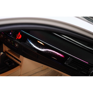 Kit d'éclairage d'ambiance intérieur personnalisé pour BMW Série 5 (E60) 2004-2006, lampe d'ambiance LED Symphony pour tableau de bord et portières, fabrication d'usine - Product Image 5