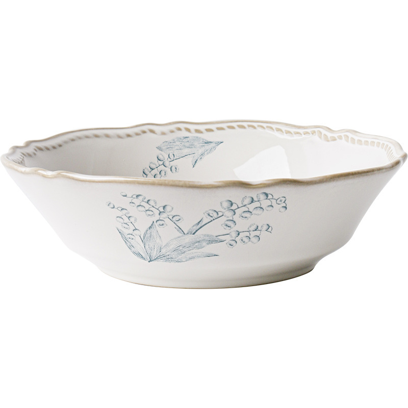 Bol à soupe blanc