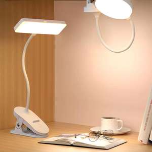 Dreepor LED lampada da scrivania portatile Touch Control lampada da tavolo per la lettura di studiare il lavoro a casa ufficio 3 modalità di colore - Product Image 1