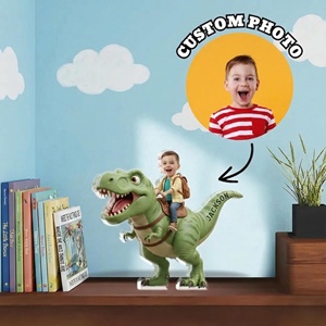 OEM ODM Bloque <span class=keywords><strong>de</strong></span> Acrílico Personalizado con Diseño <span class=keywords><strong>de</strong></span> Personaje, Figura <span class=keywords><strong>de</strong></span> Dinosaurio, <span class=keywords><strong>Foto</strong></span> Personalizada, <span class=keywords><strong>Caricatura</strong></span> Infantil, Soporte Decorativo con Nombre y Texto - Product Image 1