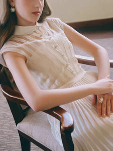 Nuovo Abito da Sposa Elegante 2026 con Vita Naturale e Lunghezza Maxi, Bianco con Colletto Peter Pan, Abito Lungo da Cerimonia di Alta Gamma Realizzato su Misura <span class=keywords><strong>XL</strong></span> - Product Image 3