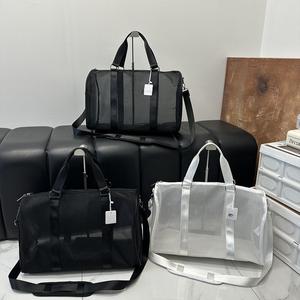 Bolsa <span class=keywords><strong>de</strong></span> <span class=keywords><strong>viaje</strong></span> <span class=keywords><strong>de</strong></span> malla <span class=keywords><strong>de</strong></span> gran capacidad para mujer, bolsa transparente para el hombro, <span class=keywords><strong>bandolera</strong></span>, para yoga, Fitness, deportes, fin <span class=keywords><strong>de</strong></span> semana - Product Image 1