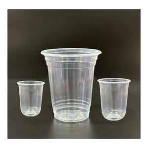 Équipe professionnelle tasse en plastique PP transparente personnalisée biodégradable écologique pour boisson et jus de thé compostable Quang Quan - Product Image 6