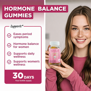 Gummies véganes sans sucre Chinaherbs à marque privée pour l'équilibre hormonal féminin, suppléments menstruels et ménopause - Product Image 2