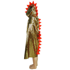 MS Vêtements de performance très demandés pour garçons et filles, Cape à capuche dinosaure pour enfants, Robe de sorcière, Cape d'Halloween pour enfants - Product Image 2