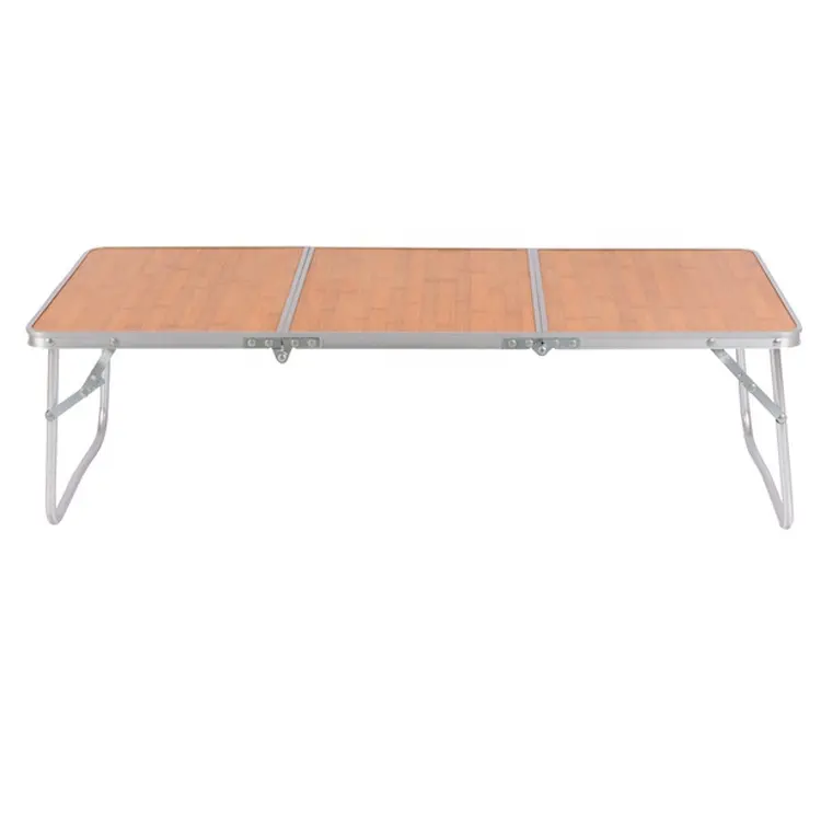 Bandeja trasera de madera personalizada para la boda, accesorio multifuncional para levantar café rectangular con suelo de 72 pulgadas, mesa plegable de 180cm