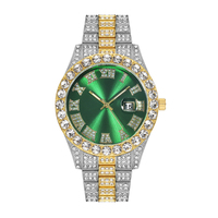 2021 moda buzlu Out İzle erkekler elmas çelik Hip Hop Mens saatler üst marka lüks altın saat reloj hombre relogio masculino
