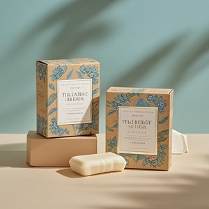 Hộp bao bì xà phòng bán chạy nhất <span class=keywords><strong>2025</strong></span> | hộp quà tặng giấy Kraft cao cấp có đóng cửa từ tính cho các thương hiệu cao cấp - Product Image 4