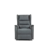 Chaise paresseuse en cuir souple confortable et relaxante pour maison moderne canapé fonctionnel avec accoudoirs réglables pour les loisirs et les loisirs