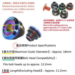 ปลอกยางอะลูมิเนียม CNC ของ SOMOTO ไต้หวัน  ผิวเคลือบอโนไดซ์หลากสี  สแตนเลส - Product Image 3
