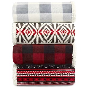 Mantas de Sherpa de Felpa con Estampado a Cuadros, Súper Suaves, de Buena Calidad y Precio Económico, de Gran Fábrica en China - Product Image 1