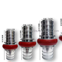 Kopling Selang Pemadam Kebakaran Aluminium Machino Paduan Magnesium KDK65Z Sambungan Cepat 40/50/65/80mm Kopling Selang Air