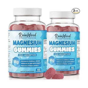 Magnesiumsupplementen Magnesiumcitraat Gummies Natuurlijke Kalme Magnesium Gummies