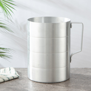 Aluminum Measuring Cup With Graduations Large Capacity For Coffee Latte Art Kitchen Baking Heat Resistant - Product Image 2