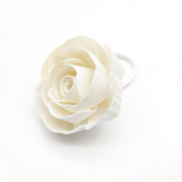 Fleur diffuseur de haute qualité de 6 cm, 7 cm, 8 cm, fleur en bois de sola faite à la main