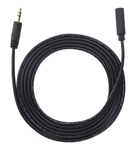 1m 2m 3m 5m Gevlochten PVC Audiokabel 3.5mm Man naar Vrouw 3-polige Metalen Jack voor Auto & Computer Speaker Aux - Product Image 5