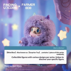 Looking Unicorn FARMER BOB Tercera Generación Dragón Fantasma Reino Secreto Serie de Peluches de Vinilo Caja Sorpresa Figura de Juguete de Moda Regalo - Product Image 5