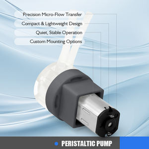 लेफो उच्च परिशुद्धता 2 ml/min 3/6/12v dc खाद्य ग्रेड मिनी पेय पेरिस्टेटिक तरल पंप डोजिंग माइक्रोफ्लुइडिक - Product Image 4