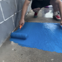 Revêtement imperméable pour toiture en métal en polyuréthane polymère, résistant aux UV, anti-vieillissement, couleur personnalisée, moderne, écologique, haute élasticité