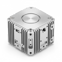 Support de Prisme en Aluminium Usiné CNC de Précision pour Alignement Optique – Support de Montage de Composant Optique à Haute Stabilité