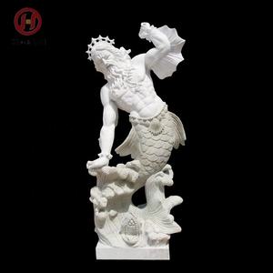 Precio de la <span class=keywords><strong>Estatua</strong></span> de <span class=keywords><strong>Poseidón</strong></span> de Mármol Griego para Exteriores - Product Image 2