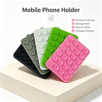 Support de téléphone portable en silicone le plus vendu avec ventouse pour lit et usage domestique - Antidérapant, stable, portable et amovible